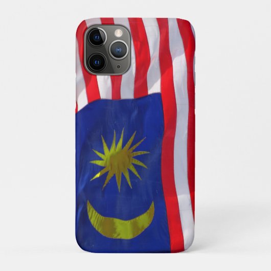 マレーシア国旗 Case-Mate iPhoneケース (裏)
