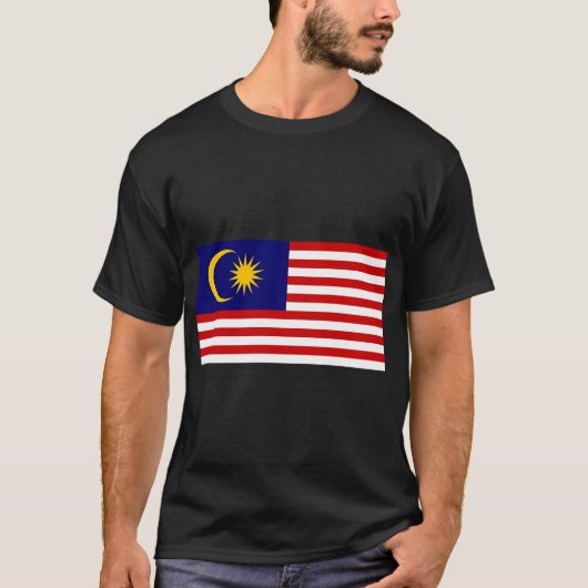 マレーシア国旗 Tシャツ (正面)