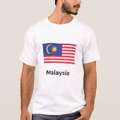 マレーシア国旗 Tシャツ (正面)