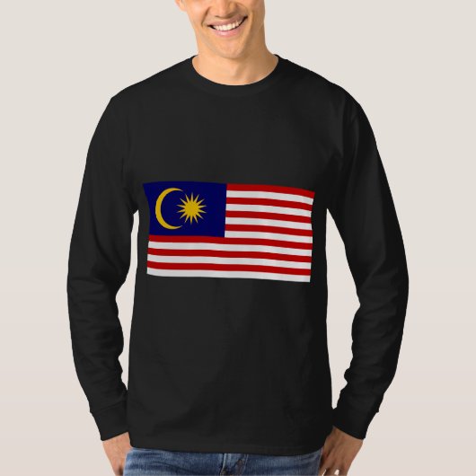 マレーシア国旗 Tシャツ (正面)