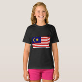 マレーシア国旗 Tシャツ (正面フル)