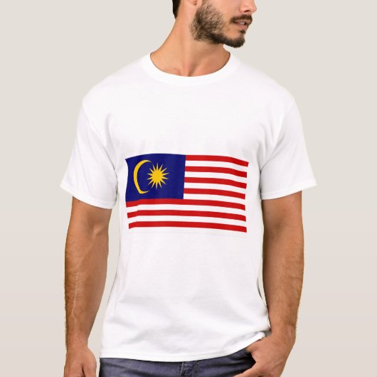マレーシア国旗 Tシャツ (正面)