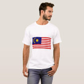 マレーシア国旗 Tシャツ (正面フル)