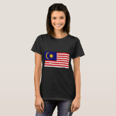 マレーシア国旗 Tシャツ (正面フル)