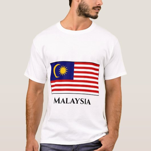 マレーシア国旗Tシャツ Tシャツ (正面)