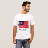 マレーシア国旗Tシャツ Tシャツ (正面フル)