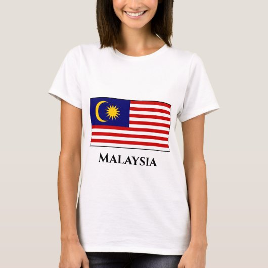 マレーシア国旗Tシャツ Tシャツ (正面)
