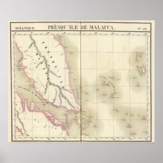 マレーシア・オセアニアNo 12 ポスター (正面)