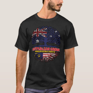 マレーシア オーストラリア 樹木 根 Tシャツ