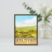 マレーシア – カンプンリバン（リバンヴィレッジ） ポストカード (スタンド正面)