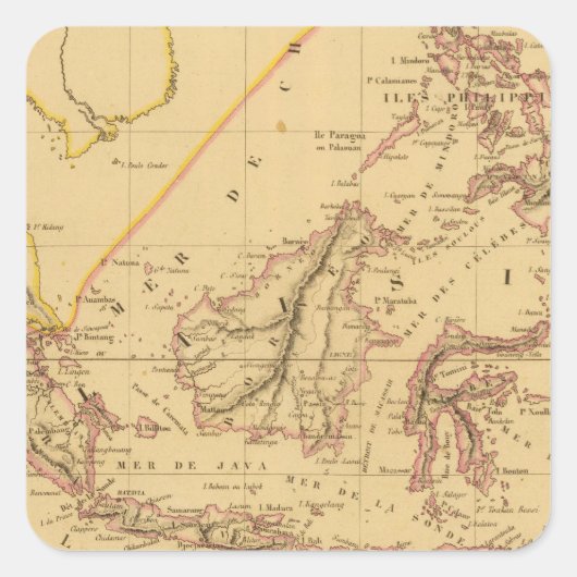 マレーシア スクエアシール (正面)