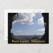マレーシア,バトゥケーブ ポストカード (正面/裏面)