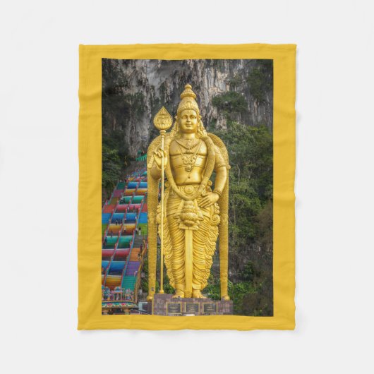 マレーシア フリースブランケット (正面)