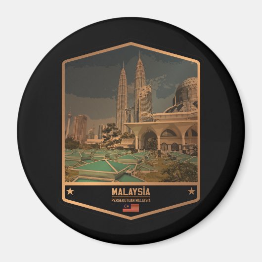 マレーシア マグネット (正面)