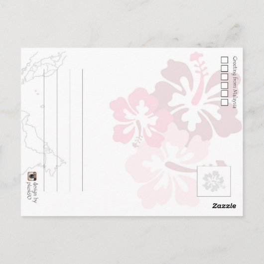 マレーシアGFカード ポストカード (裏面)