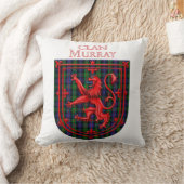 マレータータンチェックスコティッシュプライドライオンラパント クッション (ブランケット)