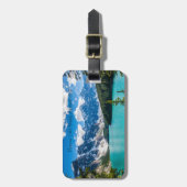 マレーヌ湖バンフ国立公園 ラゲッジタグ (正面縦)