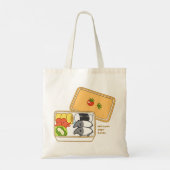 【マレーバクのお弁当】 Malayan tapir Bento トートバッグ (裏面)