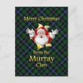 マレー一族のメリークリスマス シーズンポストカード (正面)