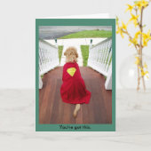 マレー勇気付けられるカード カード (黄色い花)