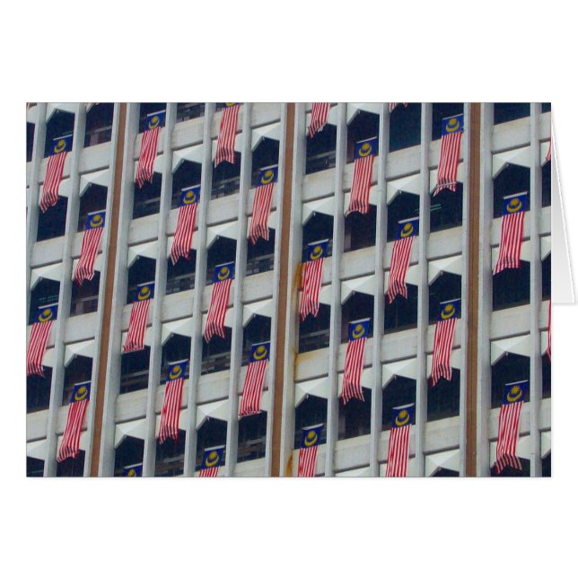 マレー国旗 (正面横)