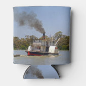 マレー川に沈むパドル汽船 缶クーラー (正面)