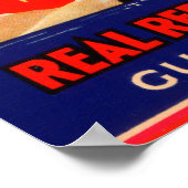 マレー最高のスブランドのサーモンラベル – アラスカ ポスター (角)