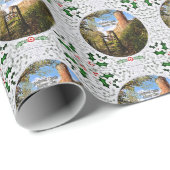 マレー氏のボットウェル城ヴィンテージクリスマス ラッピングペーパー (ロールコーナー)