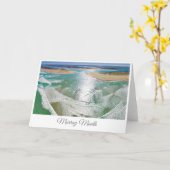 マレー河口 カード (黄色い花)