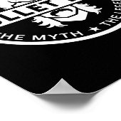 マレー父ことわざ男の神話の伝説 ポスター (角)