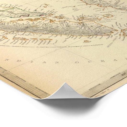 マレー諸島 ポスター (角)