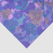 マレー開花マルバ花絵画のフローラ 薄葉紙 (詳細)