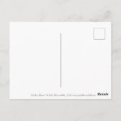 マレー開花、マルバフラワーサマー絵画フローラ ポストカード (裏面)