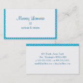 マレー・ウェーブズ 名刺 (正面/裏面)