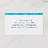 マレー・ウェーブズ 名刺 (裏面)