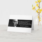 マレーRothbard カード (黄色い花)