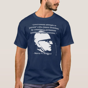 マレーRothbard -政府の保護 Tシャツ