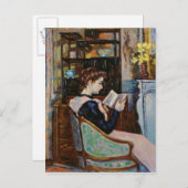 マレ。ギリン読ズ、1907年 ポストカード (正面/裏面)