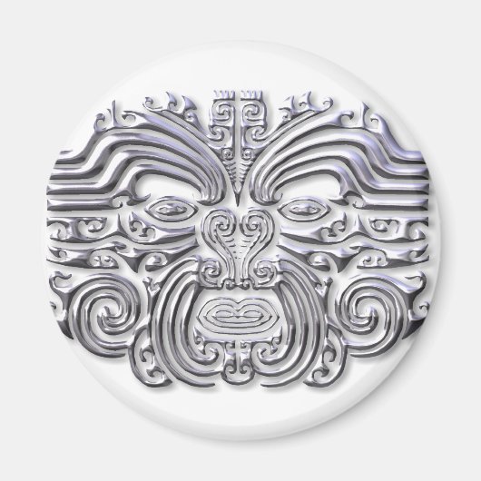 マロイタトゥーシルバー マグネット (正面)