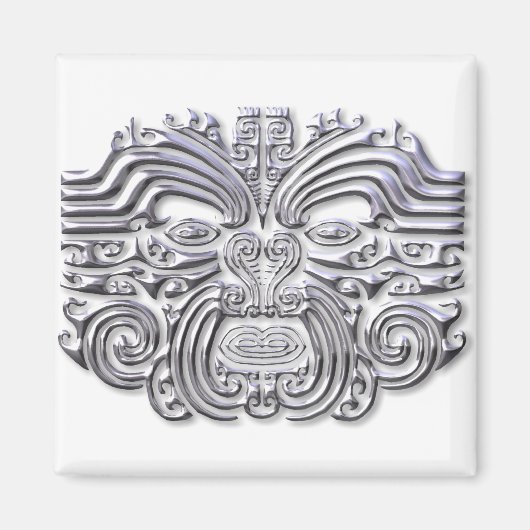 マロイ・タトゥー・シルバー マグネット (正面)