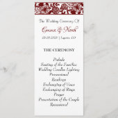 マロエレガントーン・バー結婚グンディの計画 プログラム (正面)