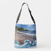 マロッケハーバーライトハウスマロッケ, MIトート クロスボディバッグ (裏面)