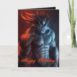 マロッスグラーターデーモンオブメイ誕生日 カード