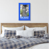 マロットの歩数 キャンバスプリント (インサイチュ (寝室))