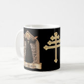 マロナイトの聖マロンと聖シャルベル コーヒーマグカップ (正面左)