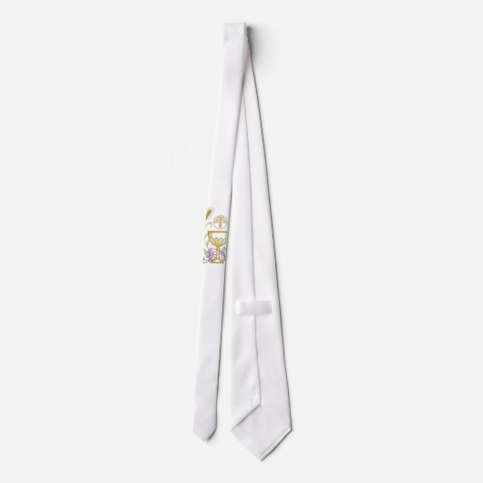 マロナイト教会の最初の聖餐式ネックタイ ネクタイ (裏面)