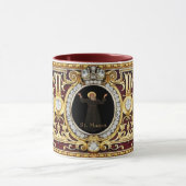 マロナイト教会の聖徒シャルベル、マロン、ラフカ – ギフト マグカップ (中央)