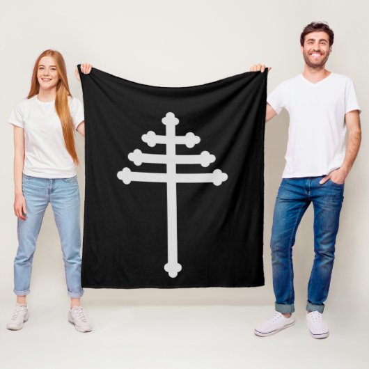 マロナイト・カトリック正統シリア教会クロス フリースブランケット (インサイチュ)