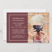 マロミニマルー祝ンの生活 |フォトカスタムー 招待状 (正面)