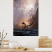 マロユニークリコンテンポラリーアート ポスター (キッチン)